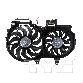 TYC Products Dual Radiator and Condenser Fan Assembly 