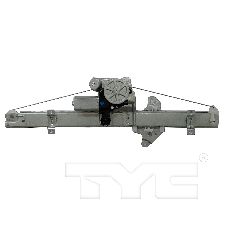 TYC Products Power Window Motor and Regulator Assembly  Front Left 