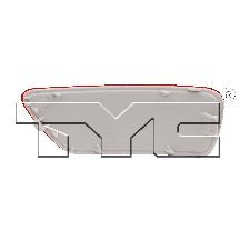 TYC Products Reflector Assembly  Rear Right 
