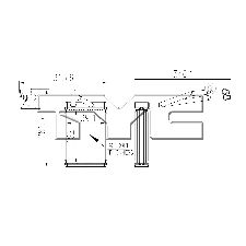 TYC Products HVAC Heater Core  Front 