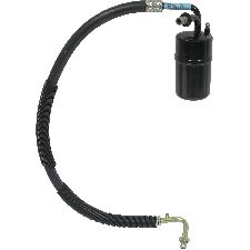 Universal Air A/C Accumulator with Hose Assembly 