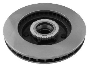 UQUALITY CALIPERS Disc Brake Rotor and Hub Assembly  Front 