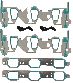 Victor Gaskets Engine Intake Manifold Gasket Set 