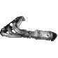 Walker Exhaust Catalytic Converter with Integrated Exhaust Manifold 