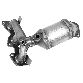 Walker Exhaust Catalytic Converter with Integrated Exhaust Manifold  Rear 