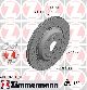Zimmermann Disc Brake Rotor  Rear 