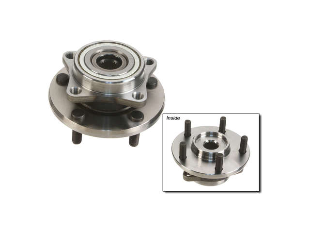 FEQ Wheel Bearing and Hub Assembly  Front 