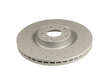 Zimmermann Coated X-Drilled Disc Brake Rotor  Front 