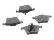 Textar Disc Brake Pad Set  Rear 