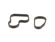 Mahle Engine Coolant Thermostat Housing Gasket  Right 