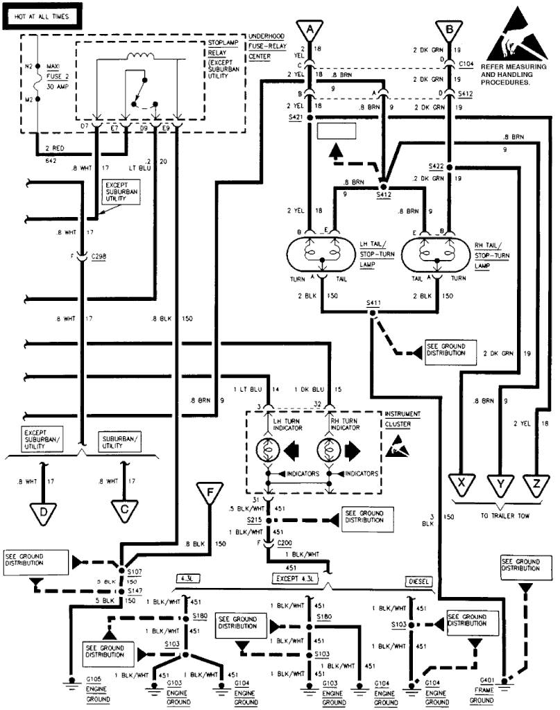 94 C1500 Wiring Diagram - Wiring Diagram Networks